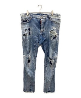 DSQUARED2                    Tidy Biker Jea Indigo S71LB0966