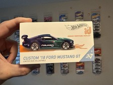 Hot Wheels Id Custom 18 Ford Mustang Gt Falken Tires Limited Run Htf Hot Wheels Id Custom 18 Ford Mustang Gt Falken Tires Limited Run Htf