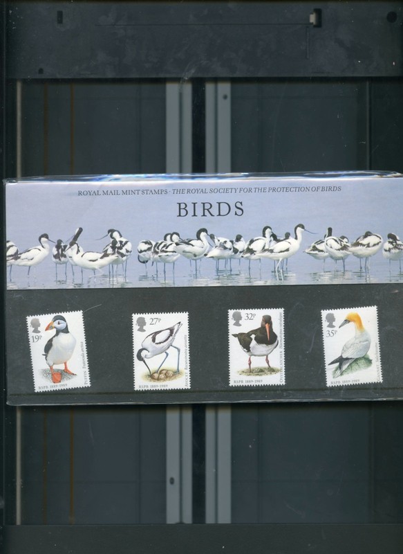 GB 1989 CENTENARY OF ROYAL SOCIETY FOR THE PROTECTION OF BIRDS PRESENTATION PACK