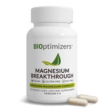 BiOptimizers Magnesium Breakthrough 4.0 – 60 Capsules