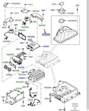 Land Rover Range Rover Sport L461 Batterie supérieure Couverture LR189004 Nouvea