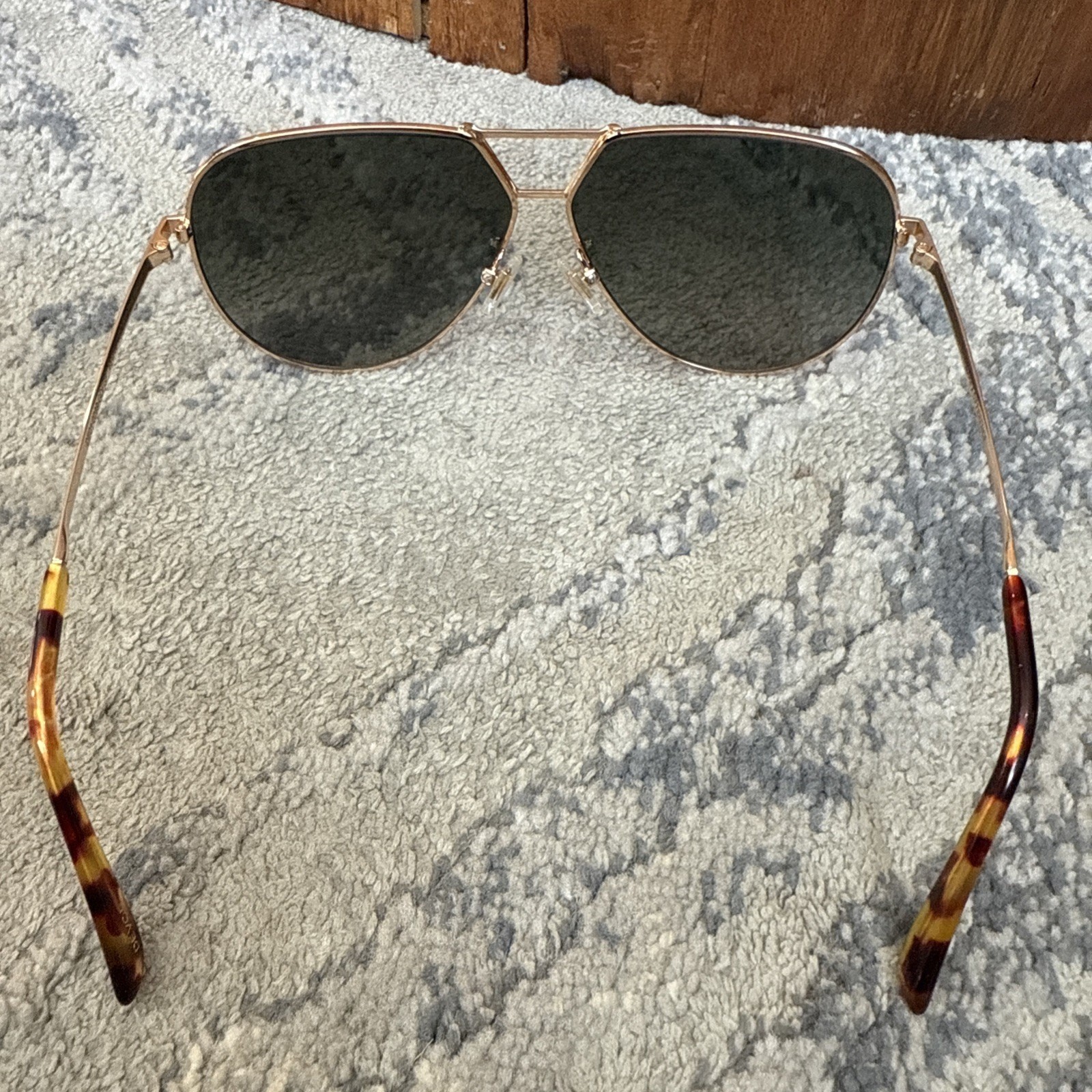 Diff Women’s DEVON Aviator Sunglasses Gray Lens G… - image 6