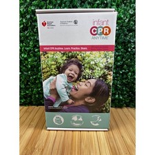Infant CPR Anytime Kit AHA Heart Association DVD Training Baby Manikin