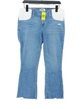 Paige Women's Jeans W 29 in Black Cotton with Polyester, Spandex Cropped
