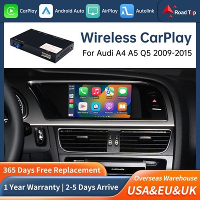 Wireless CarPlay Android Auto Modul für Audi A4 A5 Q5 mit MMI2G 2009-2016 Basic