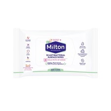Image of Milton Antibacterial Surface Wipes 30 Wipes 7 packs