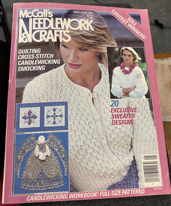 Vtg Rare McCall's Needlework & Crafts Pattern bk May/June 1983