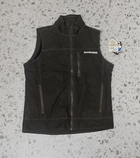 NWT Kuhl Burr Gray Canvas Full Zip  Vest M EM...
