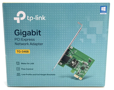 TP-LINK TG-3468 Gigabit-PCI-Express-Netzwerkadapter - Wake on LAN - IEEE 802.3x