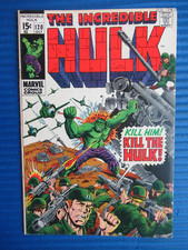 INCREDIBLE HULK # 120 - (FN+) -HULK VS THE EVIL INHUMANS-KILL THE HULK-MAXIMUS