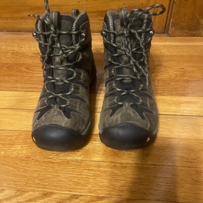 KEEN Dry Boots Men's Size Leather Hiking Outdoor