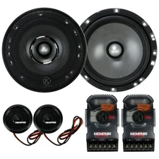 Memphis Audio MS60C MSeries 6-1/2" Oversized 2-Way Component Speakers 6.75" NEW