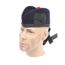 Schwarze Uhr Glengarry dunkelmarineblau Replik britisch BE1208