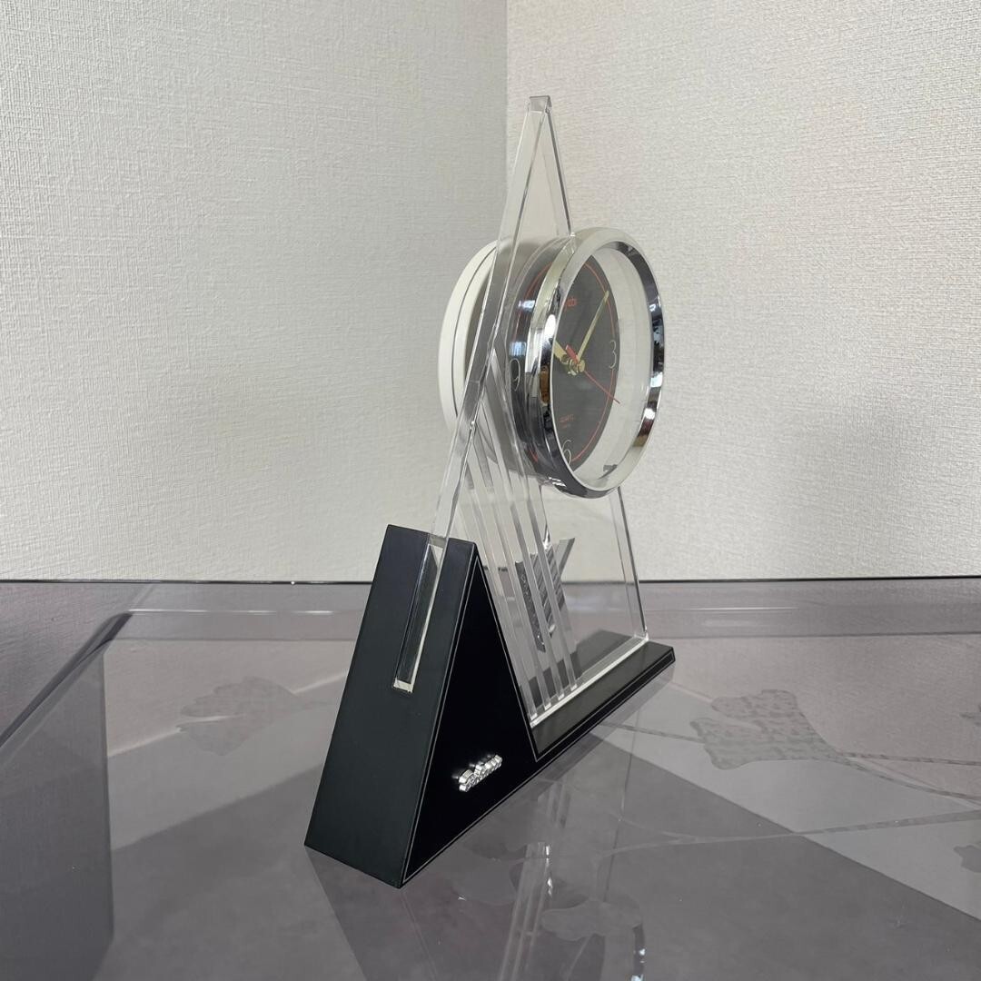 80's miyabi ポストモダン clock モダン 80's miyabi table clock