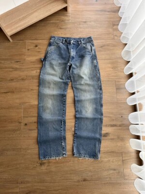 VTG Blue Ridge Distressed Denim Baggy Carpenter Jeans