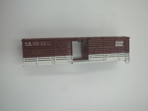 HO Walthers 932-2809 Canadian National 40’ Stock Car W Wood Ends NOS - Picture 10 of 13