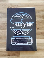Vintage Speed Script The Word Processor for Commodore 64 Spiral 1985 Brannon