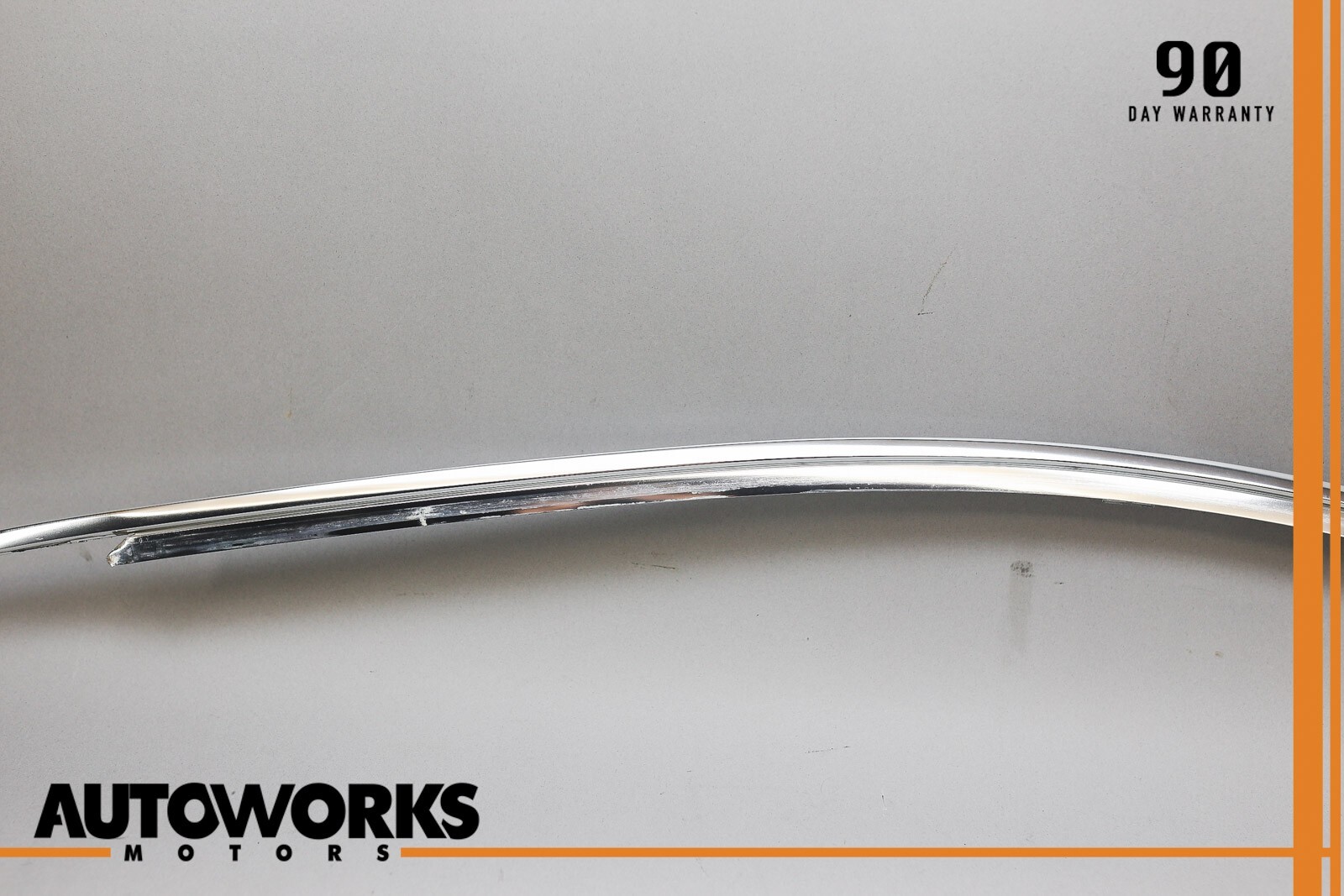 04-08 Maserati Quattroporte M139 Front Left Upper Door Window Molding Trim OEM