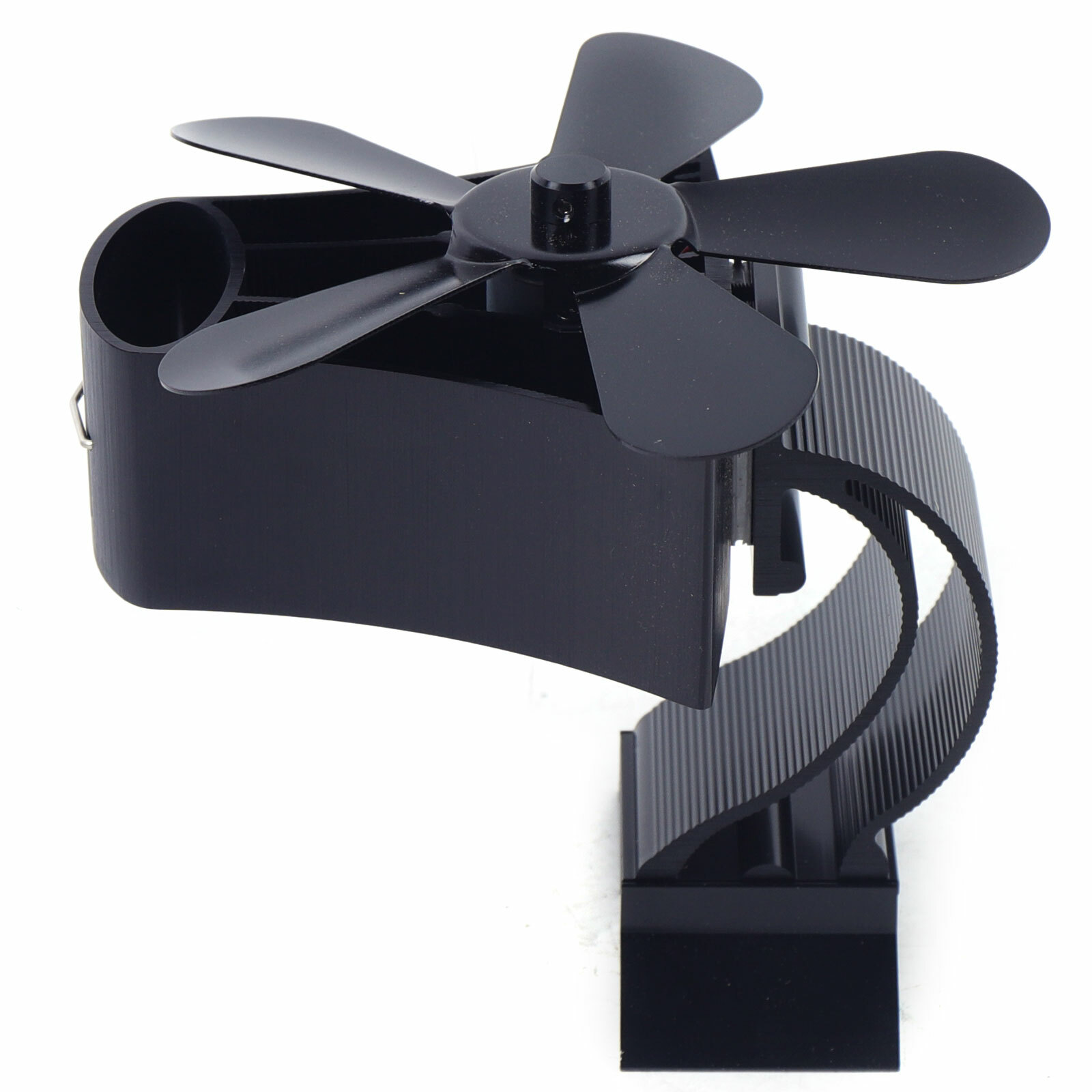 5 Flügel Stromloser Ventilator Kaminöfen Fan für Holzofen