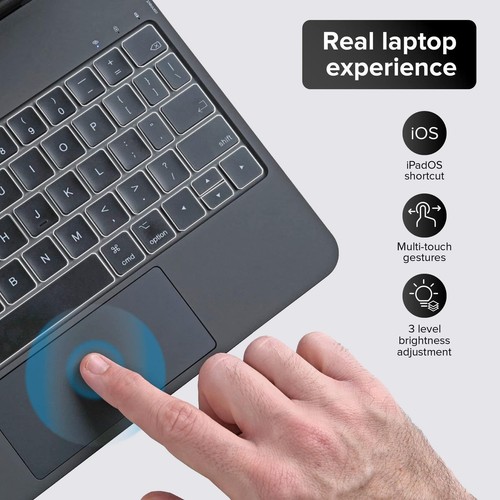 Magic Keyboard Case for Ipad Pro 11 Inch (4Th/3Rd/2Nd/1St) Gen & Air 11 Inch (M2 - Afbeelding 5 van 7