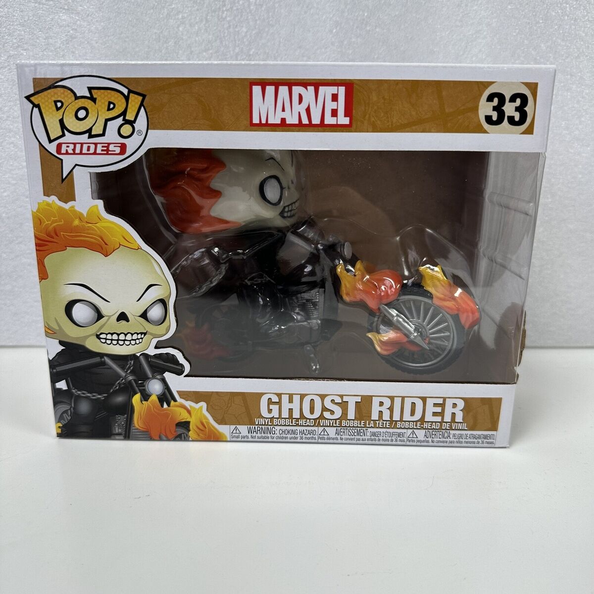 Ghost Rider - Ghost Rider US Exclusive Pop! Ride Vinyl Ghost Rider - Ghost Rider US Exclusive Pop! Ride Vinyl