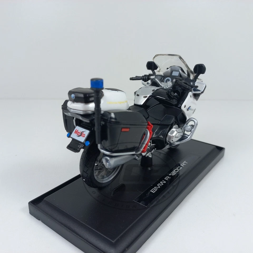 1/18 Moto Bike BMW R 1200 RT California Higway policia police USA Maisto - Imagen 3 de 4