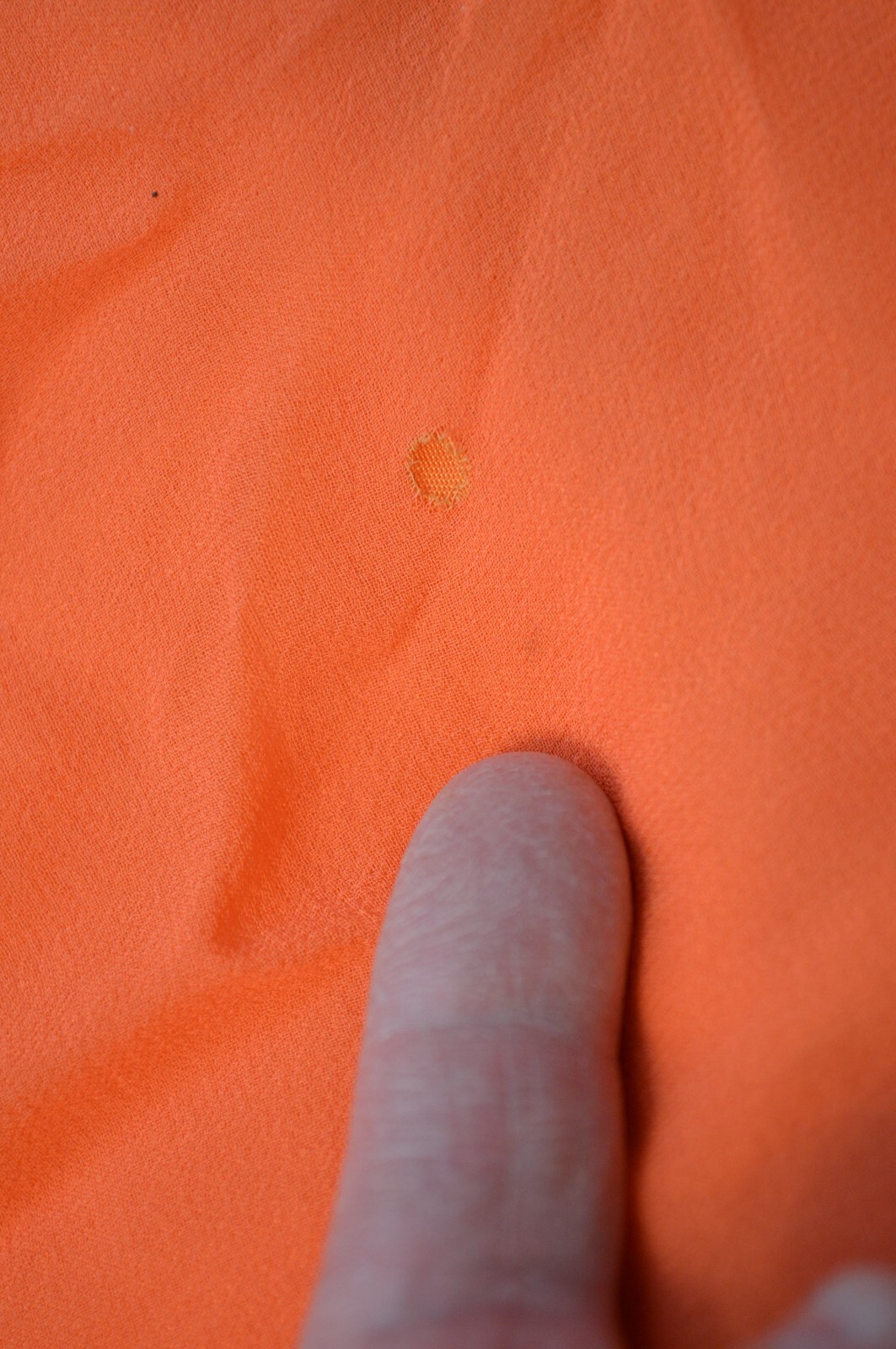 vtg Cassandra Stone II Orange Beaded Dress,Gown,Party,Silk,Gold Beads/Sequins,14