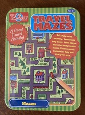 TS Shure by Bendon Travel Mazes 20 Ct Cards Compact for Ages 5 Hours of Fun