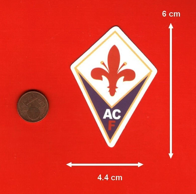 Autocollant Fiorentina Champion D'Italie 1968-69 - Violet - Occasion - Collection