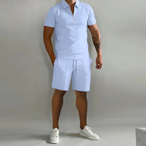 New shorts sports suit casual loose short sleeved men's clothing - Picture 9 of 29