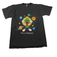 Vtg 90s Looney Tunes Marvin The Martian Shirt M Warner Bros Graphic 1997 Studio
