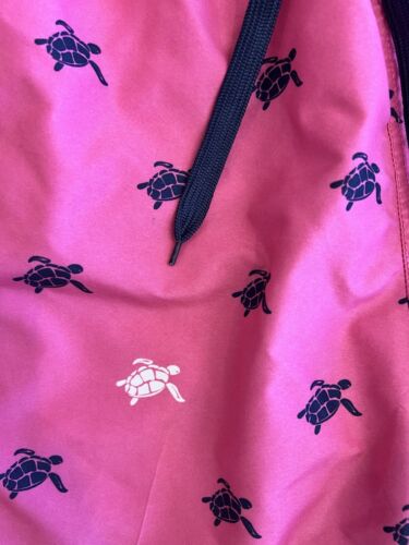 Kanu Surf Men’s Swim Trunks Size Large Pink/Navy Turtles Beach Vacation - Picture 2 of 8