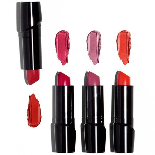 Silk Finish Lipstick - Pink Ice Hydrating Vegan with Vitamins A E & Macadamia - Bild 13 von 14