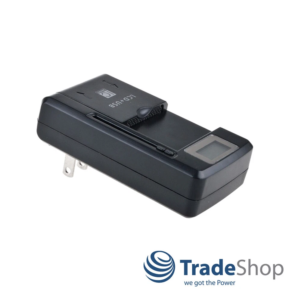 Handy Kamera Akku Ladegerät Universal Ladestation einstellbar für Li-Ion Akkus - Bild 3 von 4