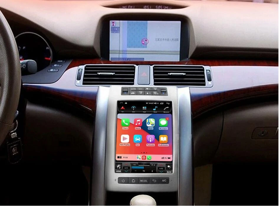 Radio de coche Android 2+32 navegación GPS Carplay estéreo para Acura RL Legend 04-12 Foto 2 de 4