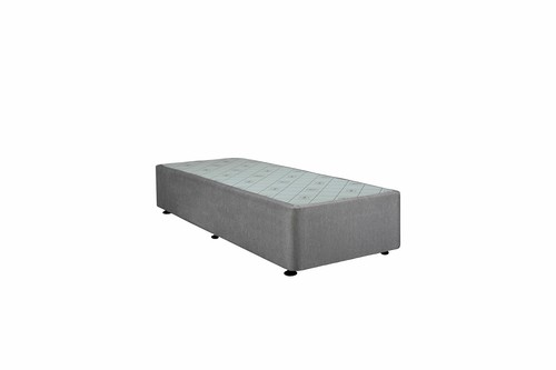 Sealy Long Single Spacesaver Base - Blank In Charcoal - 728214 - Picture 2 of 4