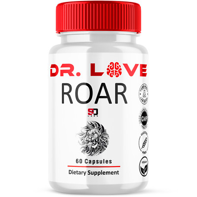 Dr. Love Roar Supports Energy and Vitality Male Health Supplement 60 Capsules