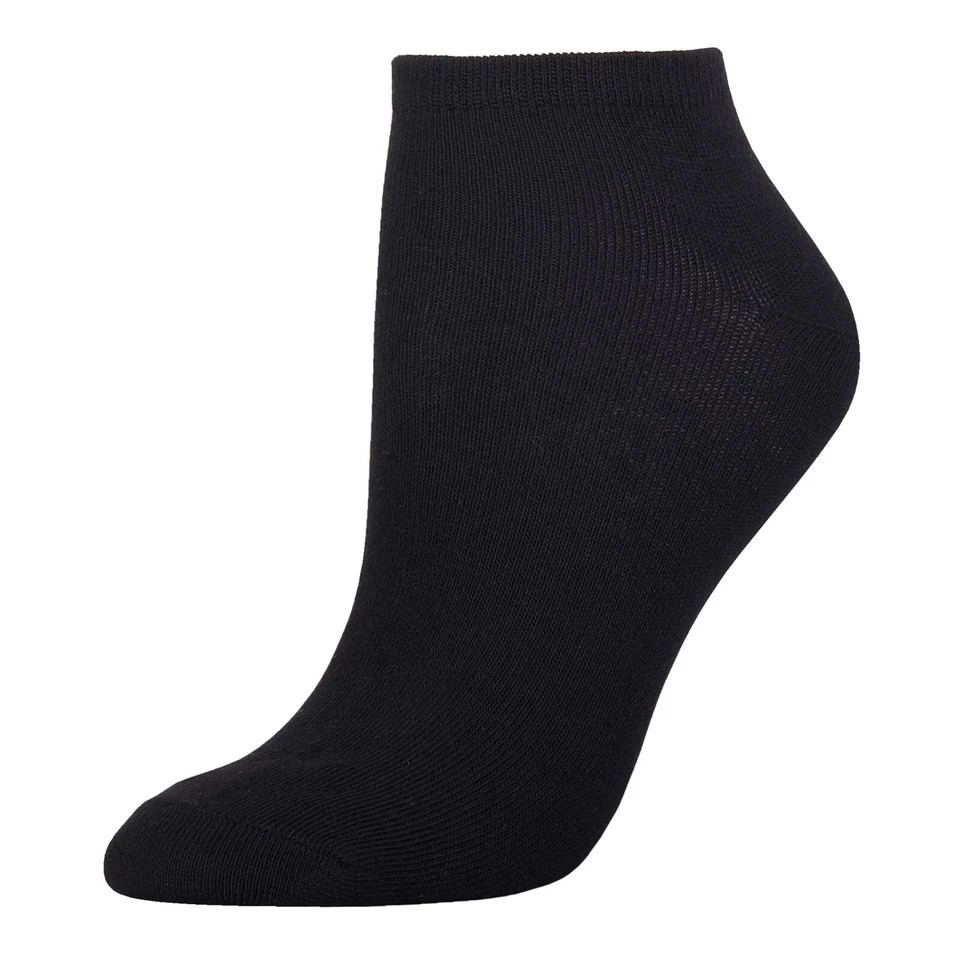 Calcetines de vestir al tobillo negros para hombres mujeres nailon corte bajo forro talla 9-11 paquete de 10-13 Foto 3 de 4