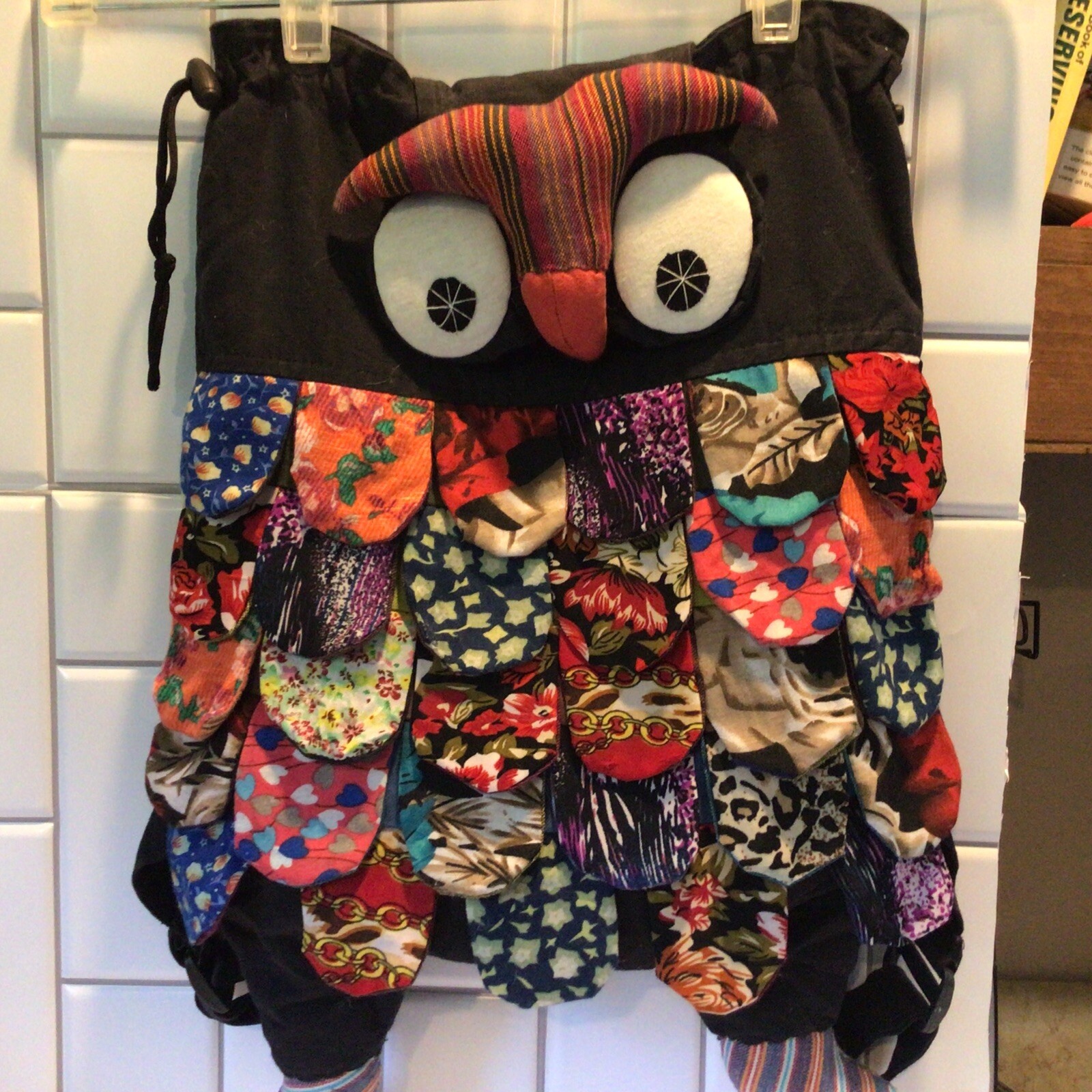 The Collection Royal Patchwork Owl Backpack/ Bag/… - image 2