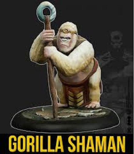 Модели рыцарей DC Batman Miniatures Игровая игра Gorilla Shaman KST35DC163 4690₽