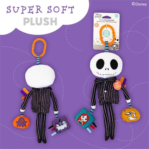 Disney Baby Nightmare Before Christmas Jack Skellington On The Go Activity Toy W - Picture 5 of 5