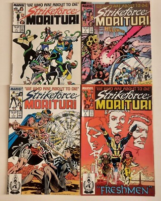 US 24002 | STRIKEFORCE: MORITURI #5-8 | Brent Anderson | US Marvel 1987
