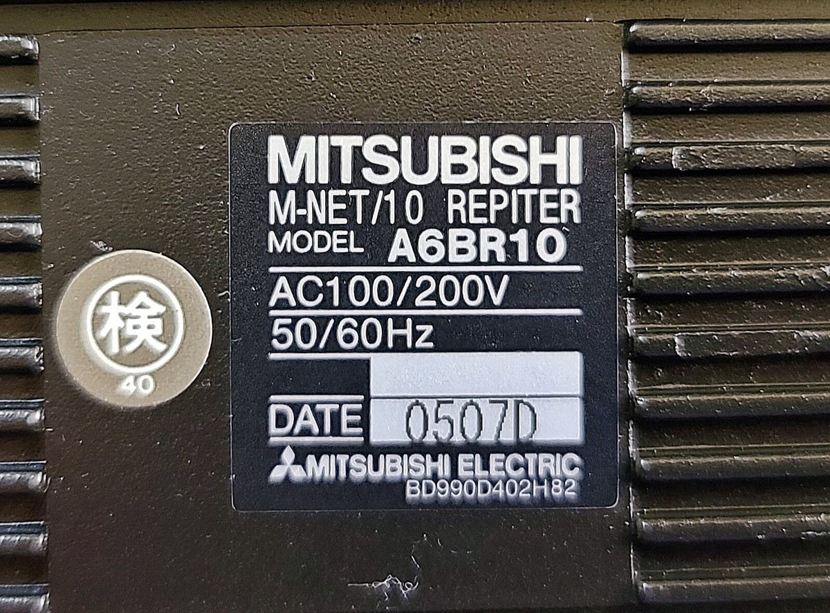 Mitsubishi Melsec PLC Module M-NET/10 Ripiter A6BR10 | eBay