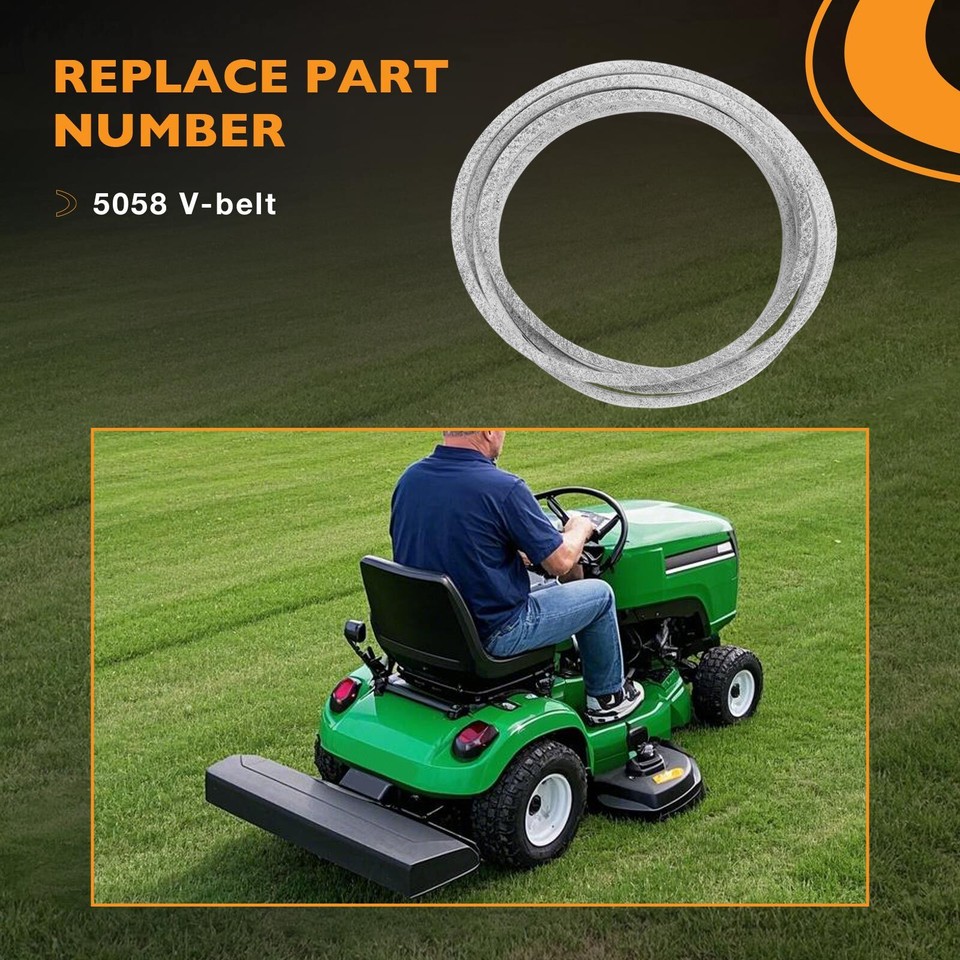 Deck Drive V-Belt For Swisher Zero Turn Mower – Fits Models 5058, T14560, T-60, ZT2460