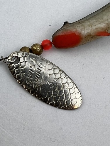 Vintage Fishing Lures Spinners Martin Italy Japan Flat Fish Mepps - Picture 9 of 12