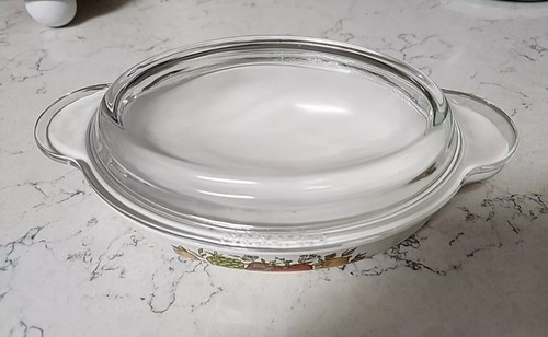 Corning Ware Spice of Life P-14-B Oval Casserole Dish with Lid P-14-C Excellent - Picture 3 of 6