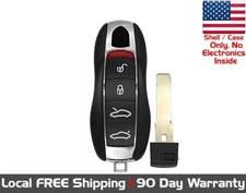 1x New Replacement Proxy Key Fob Remote SHELL / CASE For Select Porsche Vehicles