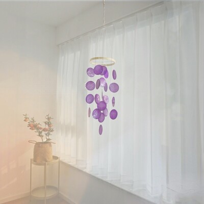 Bedroom Natural Shell Wind Chimes Children's Room Small Pendant Gift Wind Chimes