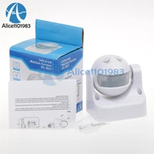 PIR Motion Light Switch Smart IP65 Human Infrared Embedded Sensor LED AC220-240V