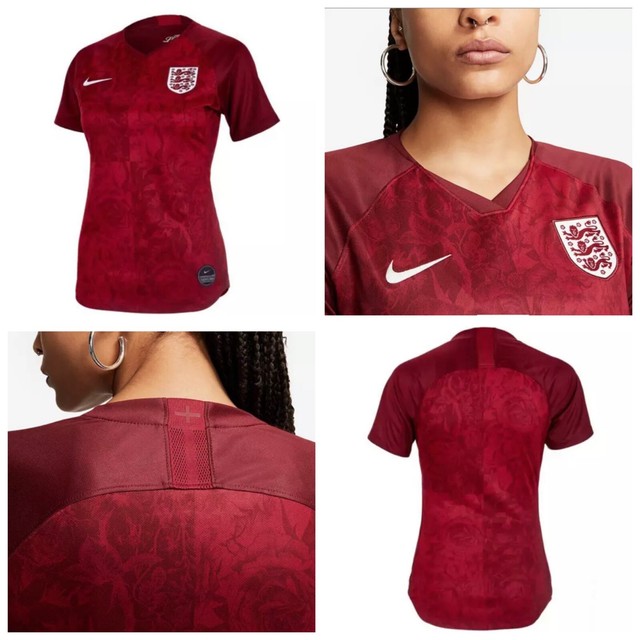 NEW $90 Nike Women's World Cup England Lioness 2019 Away Stadium Soccer Jersey S | eBay